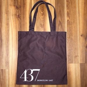437 tote bag in espresso II